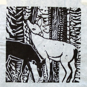 Two Deer by Lotte Herwig-Erhardt